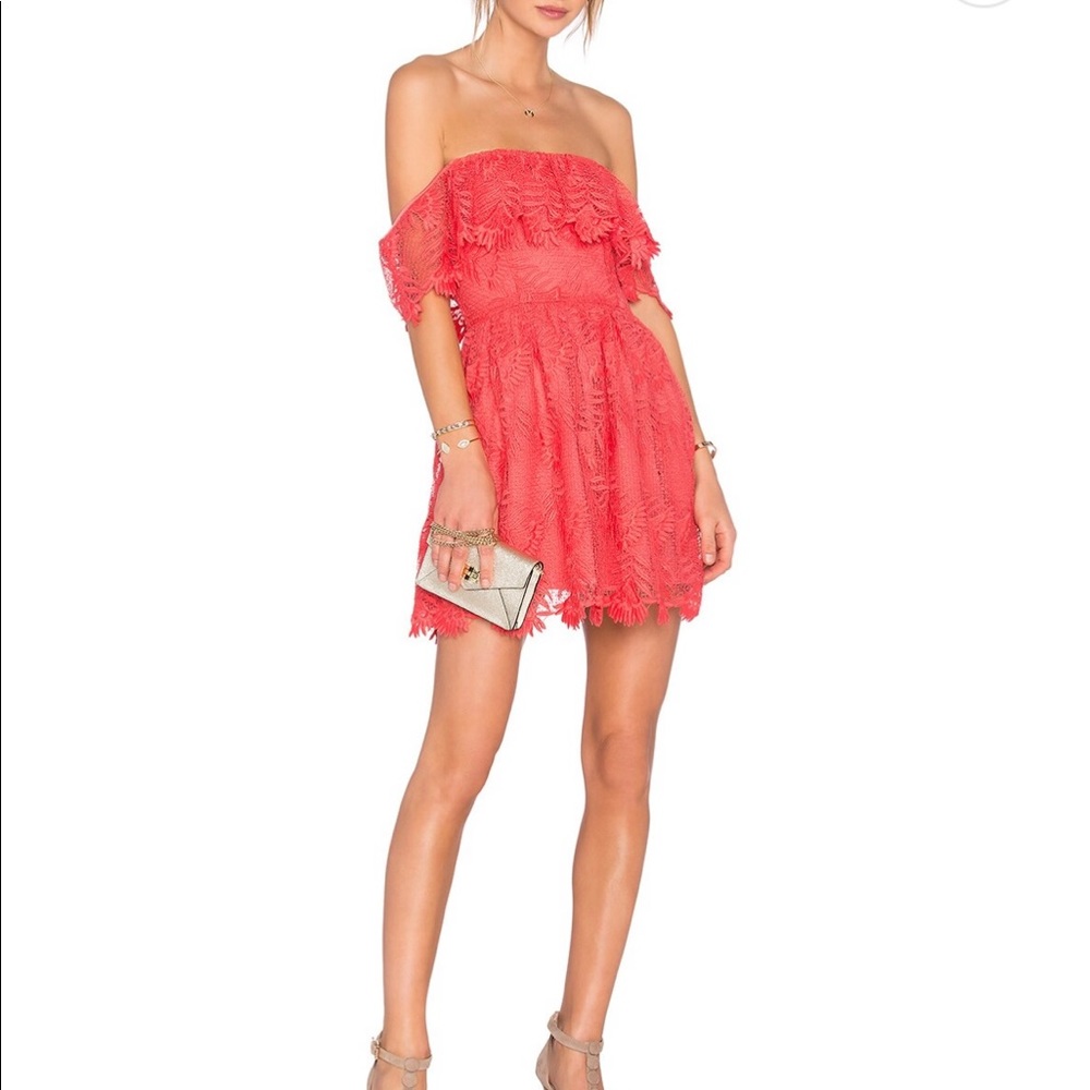 Lovers & Friends, Coral reef dress, S